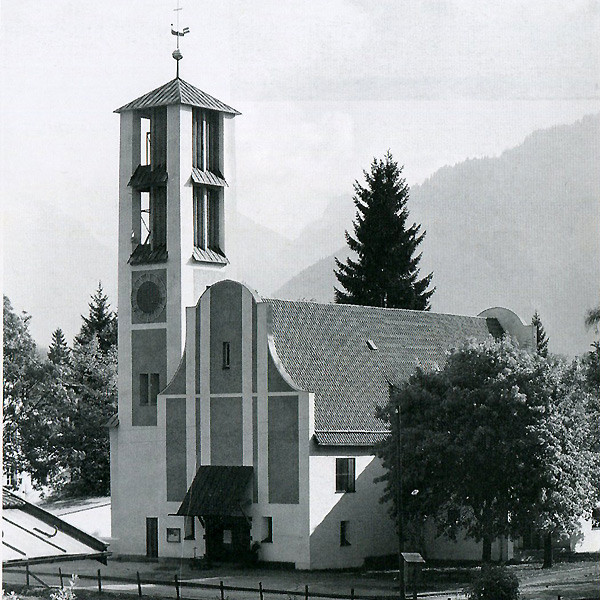 Die neue Christuskirche 1957