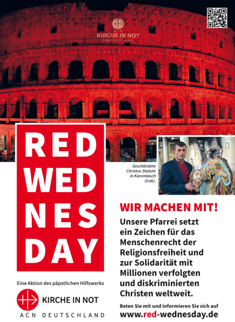 #RedWednesday